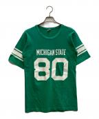 Championチャンピオン）の古着「70'S~80'S ナンバリング フットボールシャツ」｜グリーン