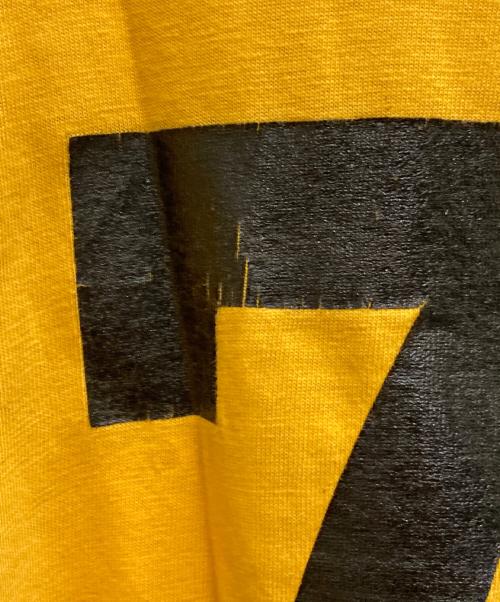 Champion（チャンピオン）Champion (チャンピオン) 70'S~80'S ナンバリング フットボールシャツ イエロー サイズ:Ⅼの古着・服飾アイテム