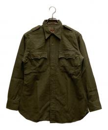 victory（ヴィクトリー）の古着「60'S エポレット付きウール L/S シャツ」｜カーキ