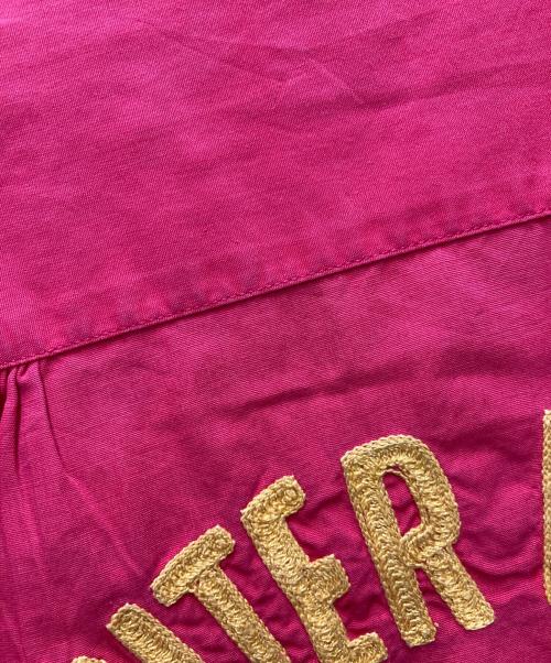 MARTIN'S（マーティンズ）MARTIN'S (マーティンズ) 50'S~60'S コットン S/S シャツ レッド サイズ:Lの古着・服飾アイテム