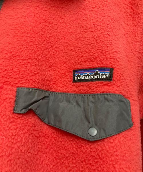 Patagonia（パタゴニア）Patagonia (パタゴニア) 90s シンチラスナップT サーモンピンク サイズ:Mの古着・服飾アイテム
