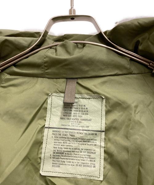 US ARMY（ユーエスアーミー）US ARMY (ユーエスアーミー) ECWCS Gen1 COLD WEATHER PARKA カーキ サイズ:Ⅿの古着・服飾アイテム