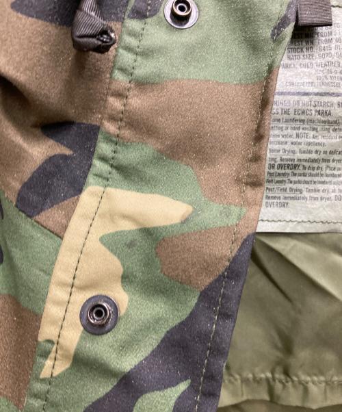 US ARMY（ユーエスアーミー）US ARMY (ユーエスアーミー) ECWCS Gen1 COLD WEATHER PARKA カーキ サイズ:Ⅿの古着・服飾アイテム