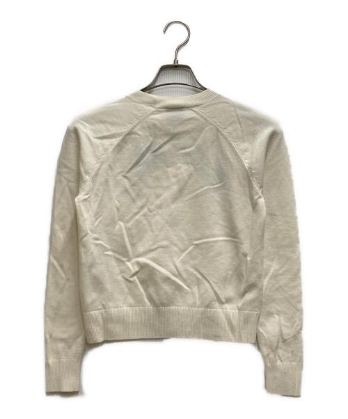 patou（パトゥ）patou (パトゥ) ロゴ刺繍ニット アイボリー サイズ:Ｓの古着・服飾アイテム