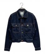 MUKAIムカイ）の古着「BACK SHEARING DENIM JACKET」｜インディゴ