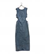 MAISON SPECIALメゾンスペシャル）の古着「Denim Dress」｜インディゴ