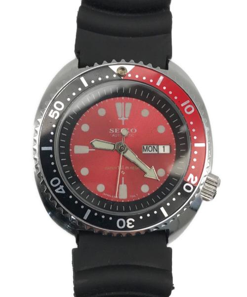SEIKO（セイコー）SEIKO (セイコー) ダイバーズウォッチ レッドの古着・服飾アイテム