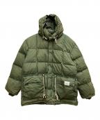 NEIGHBORHOODネイバーフッド）の古着「FADED DOWN JACKET」｜グリーン
