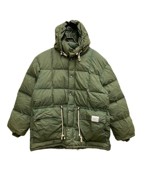 NEIGHBORHOOD（ネイバーフッド）NEIGHBORHOOD (ネイバーフッド) FADED DOWN JACKET グリーン サイズ:Lの古着・服飾アイテム