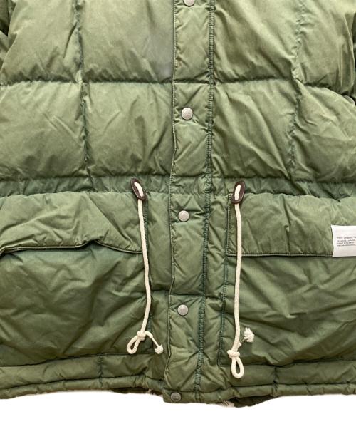 NEIGHBORHOOD（ネイバーフッド）NEIGHBORHOOD (ネイバーフッド) FADED DOWN JACKET グリーン サイズ:Lの古着・服飾アイテム