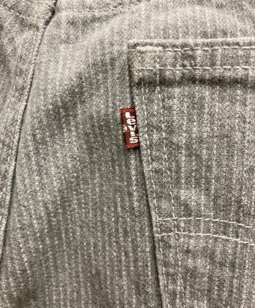 LEVI'S（リーバイス）LEVI'S (リーバイス) 80'S ストライプデニムパンツ グレー サイズ: 83.5cm (W33)の古着・服飾アイテム