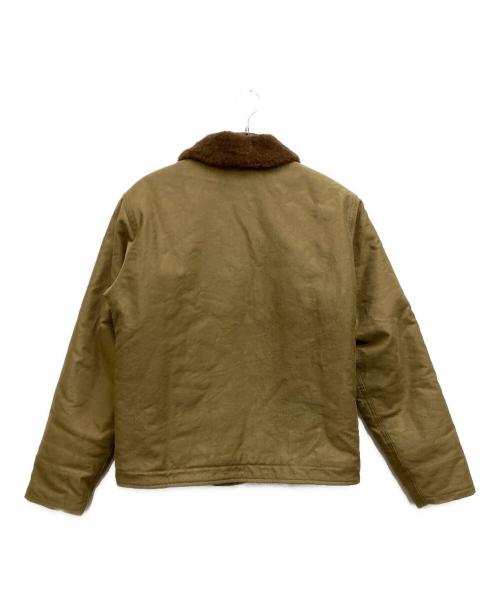 TENDERLOIN（テンダーロイン）TENDERLOIN (テンダーロイン) N1 デッキジャケット ベージュ サイズ:38の古着・服飾アイテム