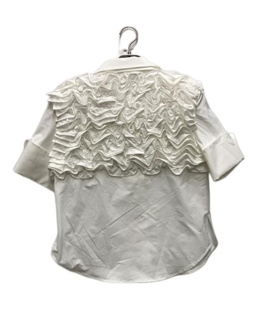 Bibiy.（ビビィ）Bibiy. (ビビィ) ARIEL FRILL BLOUSE ホワイト サイズ:FREEの古着・服飾アイテム
