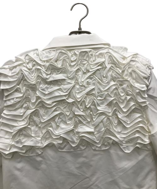 Bibiy.（ビビィ）Bibiy. (ビビィ) ARIEL FRILL BLOUSE ホワイト サイズ:FREEの古着・服飾アイテム