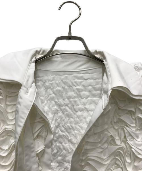 Bibiy.（ビビィ）Bibiy. (ビビィ) ARIEL FRILL BLOUSE ホワイト サイズ:FREEの古着・服飾アイテム