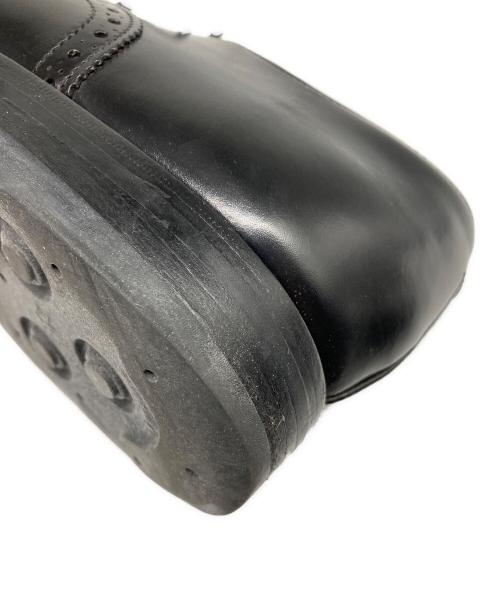 Jalan Sriwijaya（ジャランスリウァヤ）Jalan Sriwijaya (ジャランスリウァヤ) クウォーターブローグシューズ ブラック サイズ:8の古着・服飾アイテム