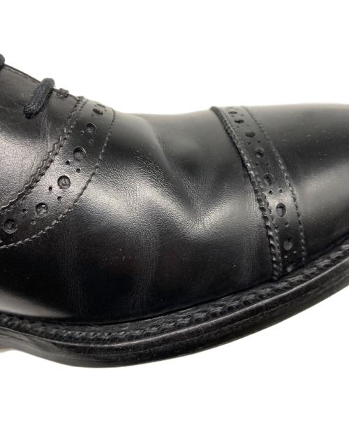 Jalan Sriwijaya（ジャランスリウァヤ）Jalan Sriwijaya (ジャランスリウァヤ) クウォーターブローグシューズ ブラック サイズ:8の古着・服飾アイテム