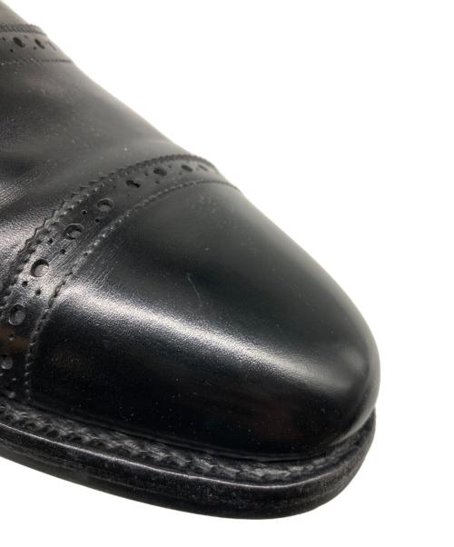 Jalan Sriwijaya（ジャランスリウァヤ）Jalan Sriwijaya (ジャランスリウァヤ) クウォーターブローグシューズ ブラック サイズ:8の古着・服飾アイテム