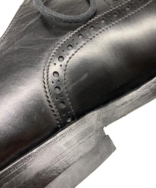 Jalan Sriwijaya（ジャランスリウァヤ）Jalan Sriwijaya (ジャランスリウァヤ) クウォーターブローグシューズ ブラック サイズ:8の古着・服飾アイテム