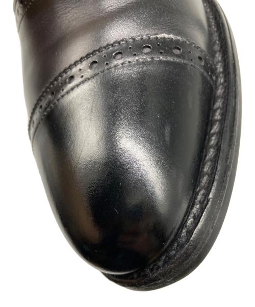 Jalan Sriwijaya（ジャランスリウァヤ）Jalan Sriwijaya (ジャランスリウァヤ) クウォーターブローグシューズ ブラック サイズ:8の古着・服飾アイテム