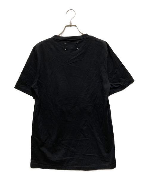 Maison Margiela（メゾンマルジェラ）Maison Margiela (メゾンマルジェラ) 再構築パッチワークロックTEE ブラック サイズ:46の古着・服飾アイテム