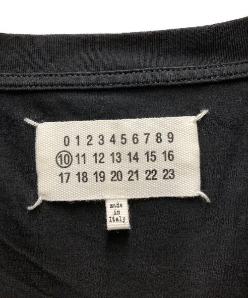 Maison Margiela（メゾンマルジェラ）Maison Margiela (メゾンマルジェラ) 再構築パッチワークロックTEE ブラック サイズ:46の古着・服飾アイテム