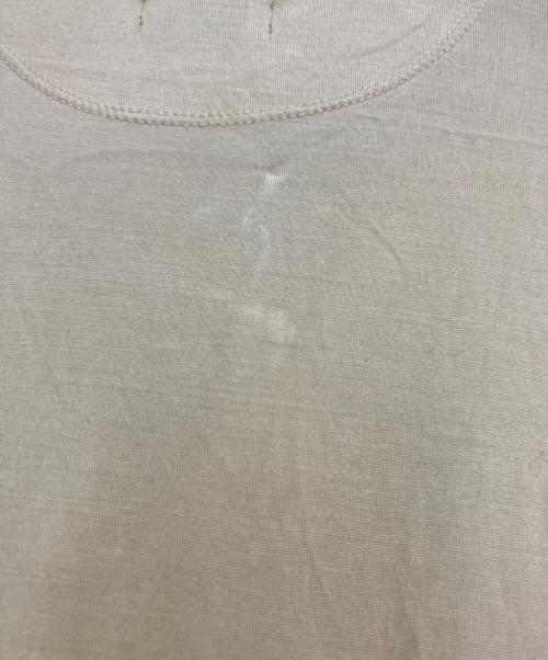 MAATEE&SONS（マーティーアンドサンズ）MAATEE&SONS (マーティーアンドサンズ) SILK PIQUE HENRY TEE ベージュ サイズ:3の古着・服飾アイテム
