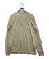 MAATEE&SONS（マーティーアンドサンズ）の古着「SILK PIQUE HENRY TEE」｜ベージュ