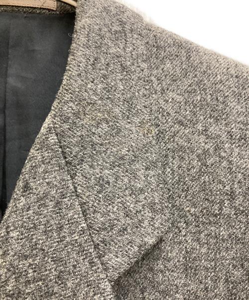 COMME des GARCONS HOMME（コムデギャルソン オム）COMME des GARCONS HOMME (コムデギャルソン オム) 80's ウールダブルジャケット グレー サイズ:Mの古着・服飾アイテム