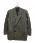 COMME des GARCONS HOMME（コムデギャルソン オム）の古着「80's ウールダブルジャケット」｜グレー