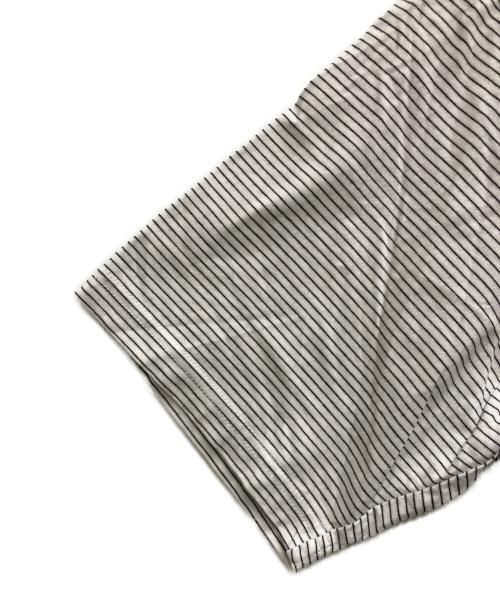 The Ennoy Professional（ザ エンノイ プロフェッショナル）The Ennoy Professional (ザ エンノイ プロフェッショナル) ロゴボーダーTシャツ グレー サイズ:Mの古着・服飾アイテム