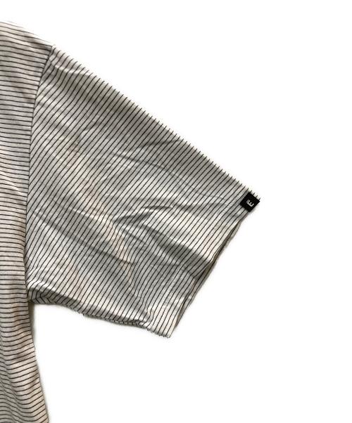 The Ennoy Professional（ザ エンノイ プロフェッショナル）The Ennoy Professional (ザ エンノイ プロフェッショナル) ロゴボーダーTシャツ グレー サイズ:Mの古着・服飾アイテム