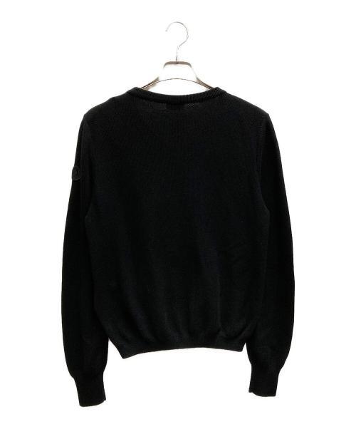 MONCLER（モンクレール）MONCLER (モンクレール) ナイロンフリルカーディガン ブラック サイズ:Ⅿの古着・服飾アイテム