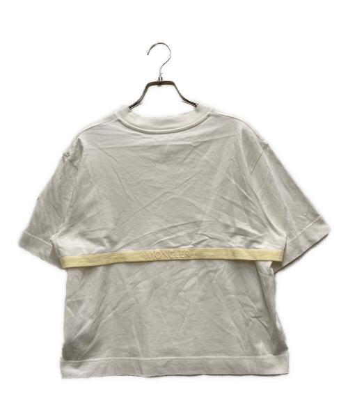 MONCLER（モンクレール）MONCLER (モンクレール) MAGLIA Tシャツ ホワイト サイズ:Mの古着・服飾アイテム