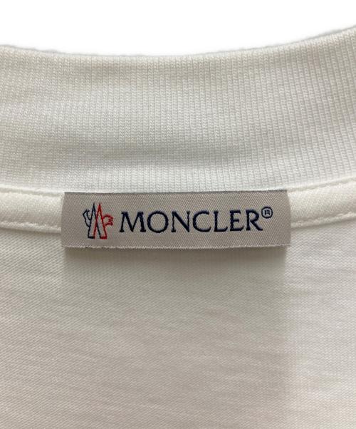 MONCLER（モンクレール）MONCLER (モンクレール) MAGLIA Tシャツ ホワイト サイズ:Mの古着・服飾アイテム