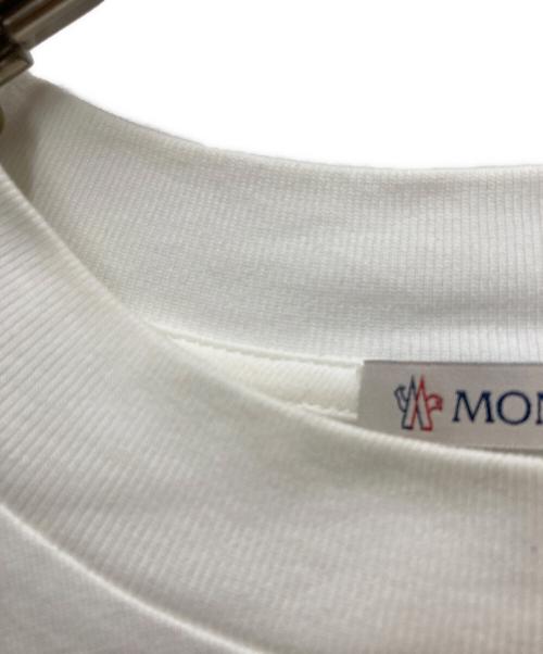 MONCLER（モンクレール）MONCLER (モンクレール) MAGLIA Tシャツ ホワイト サイズ:Mの古着・服飾アイテム