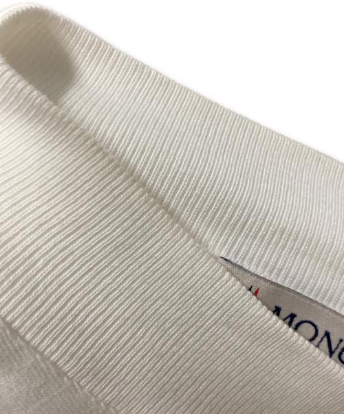 MONCLER（モンクレール）MONCLER (モンクレール) MAGLIA Tシャツ ホワイト サイズ:Mの古着・服飾アイテム