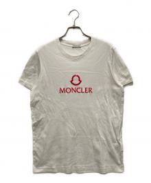 MONCLER（モンクレール）の古着「ロゴS/S T-SHIRT」｜ホワイト