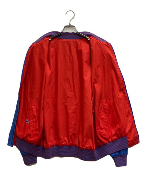 LACOSTE（ラコステ）LACOSTE (ラコステ) 80’S リバーシブルジップアップブルゾン ネイビー サイズ:Lの古着・服飾アイテム