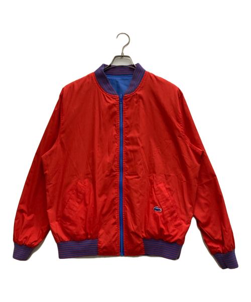 LACOSTE（ラコステ）LACOSTE (ラコステ) 80’S リバーシブルジップアップブルゾン ネイビー サイズ:Lの古着・服飾アイテム