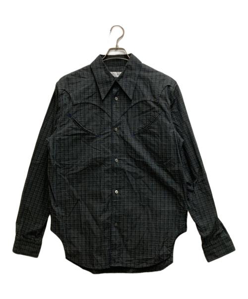 TOGA TOO（トーガ・トゥ）TOGA TOO (トーガ・トゥ) Cotton plaid shirt グリーン サイズ:Lの古着・服飾アイテム
