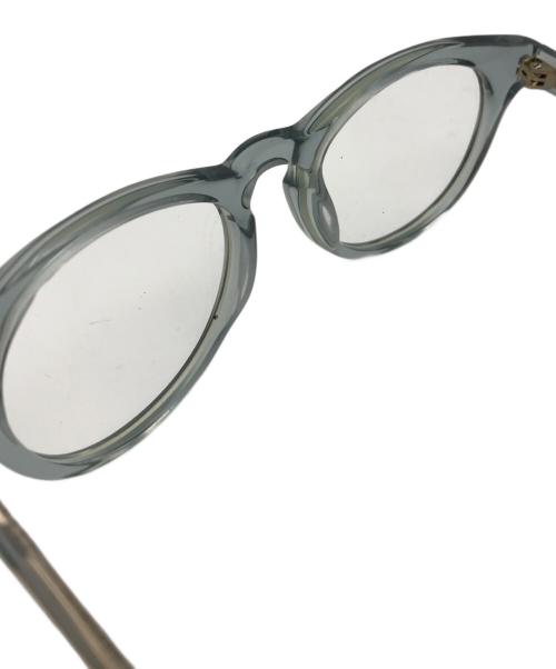 HAN KJODENHAVN（コペンハーゲン）HAN KJODENHAVN (コペンハーゲン) クリアボストンアイウェア グリーン サイズ:50☐22-145の古着・服飾アイテム