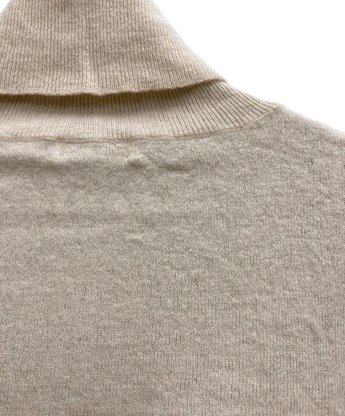 DRIES VAN NOTEN（ドリスヴァンノッテン）DRIES VAN NOTEN (ドリスヴァンノッテン) メリノウールタートルネックニット ベージュ サイズ:表記なしの古着・服飾アイテム