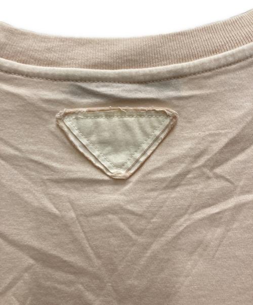 PRADA（プラダ）PRADA (プラダ) 半袖Tシャツ ピンク サイズ:Sの古着・服飾アイテム