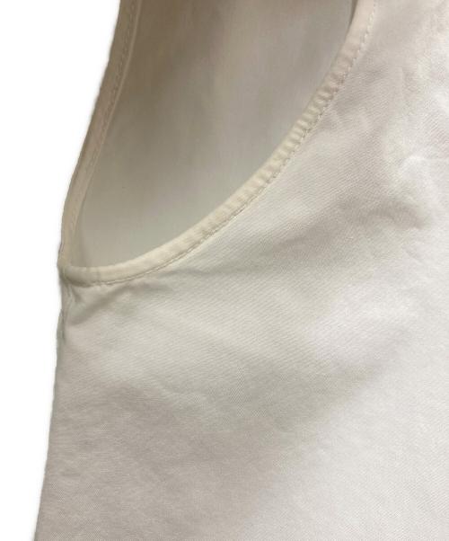 Maison Margiela（メゾンマルジェラ）Maison Margiela (メゾンマルジェラ) ノースリーブシャツ ホワイト サイズ:36の古着・服飾アイテム