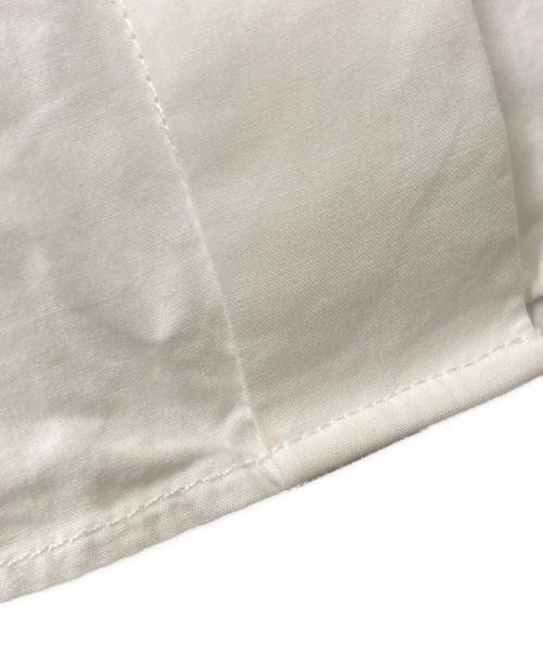 Maison Margiela（メゾンマルジェラ）Maison Margiela (メゾンマルジェラ) ノースリーブシャツ ホワイト サイズ:36の古着・服飾アイテム