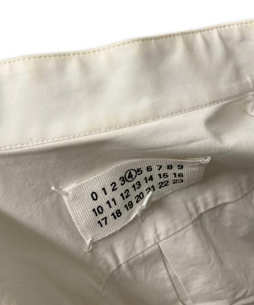 Maison Margiela（メゾンマルジェラ）Maison Margiela (メゾンマルジェラ) ノースリーブシャツ ホワイト サイズ:36の古着・服飾アイテム