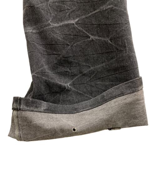 Jaded London（ジェイデッドロンドン）JADED LONDON (ジェイデッドロンドン) フレアエイジングデニムパンツ ブラック サイズ:W32の古着・服飾アイテム