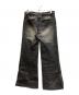 JADED LONDON (ジェイデッドロンドン) フレアエイジングデニムパンツ ブラック サイズ:W32：10000円