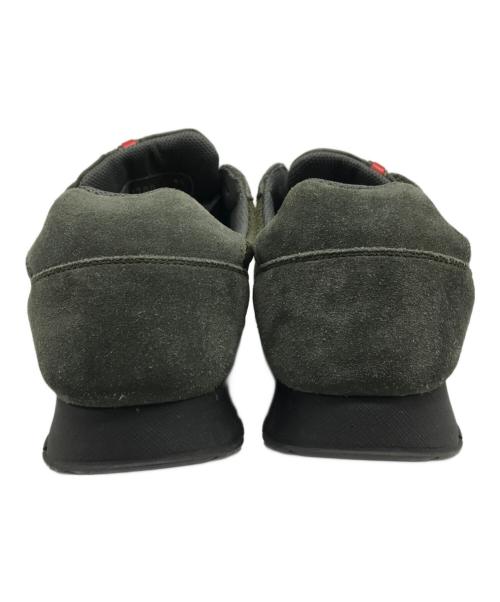 PRADA SPORTS（プラダスポーツ）PRADA SPORTS (プラダスポーツ) スエード切替スニーカー グリーン サイズ:7 1/2の古着・服飾アイテム
